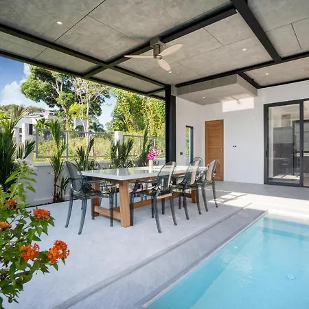 Loft Style 4Br Villa Sunset Garden 4 With 12M Salt Water Pool, Near Naiharn Ban Saiyuan Exterior photo