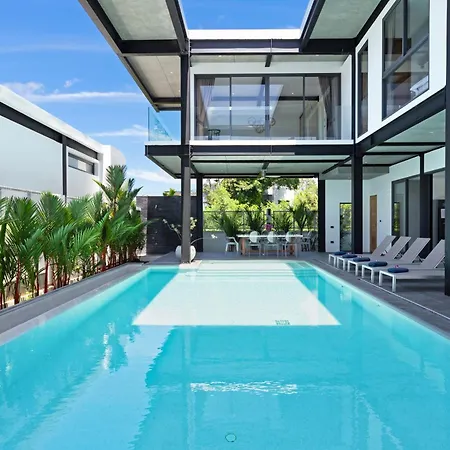 Loft Style 4Br Villa Sunset Garden 4 With 12M Salt Water Pool, Near Naiharn Ban Saiyuan Exterior photo